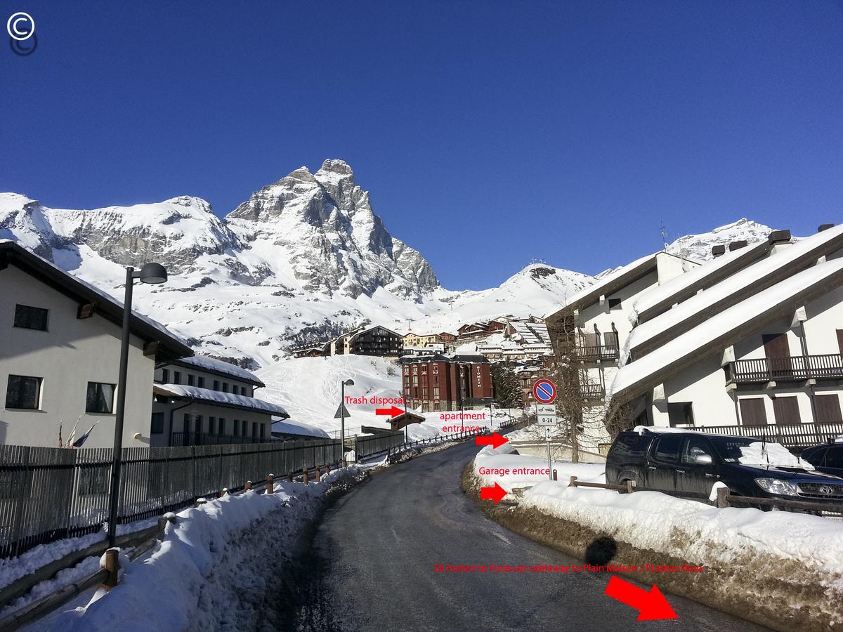 Breuil Cervinia Near Funicular Apartment With Private Garage ภายนอก รูปภาพ